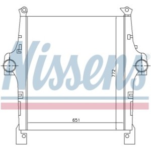 Charge Air Cooling Heat Exchanger - Nissens 97047