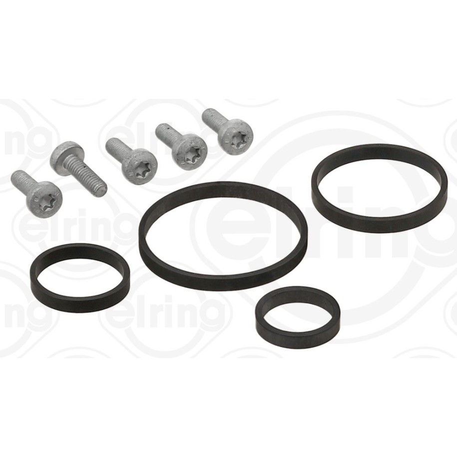 Oil Cooler Gasket Set ELRING 558.350 for VW OE 070198389