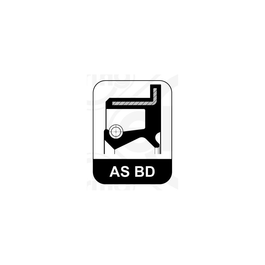 Shaft Seal (AMT) ELRING B16.650 for CADILLAC CHEVROLET GMC