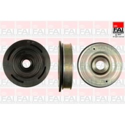 Crankshaft Belt Pulley FAI FVD1016 for NISSAN VAUXHALL RENAULT