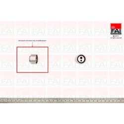Timing Belt Tensioner Pulley FAI T9270 for CITROEN FIAT LANCIA