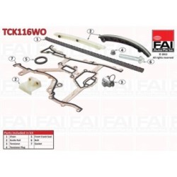 Timing Chain Kit FAI TCK116WO for VAUXHALL OE 55562234