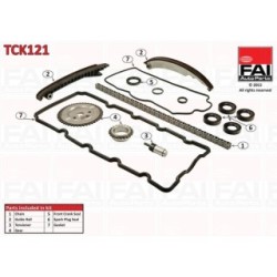 Timing Chain Kit FAI TCK121 for CHRYSLER FIAT JEEP MINI
