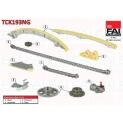 Timing Chain Kit FAI TCK193NG for HONDA ACCORD CR-V CROSSTOUR