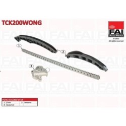 Timing Chain Kit FAI TCK200WONG for SEAT SKODA VW OE 03C109158A