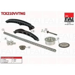 Timing Chain Kit FAI TCK210VVTNG for VW JETTA SHARAN TIGUAN