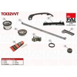Timing Chain Kit FAI TCK32VVT for NISSAN OE 13028-4M500