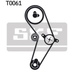 Water Pump & Timing Belt Kit SKF VKMC06000 for RENAULT OE 13077-00QAD