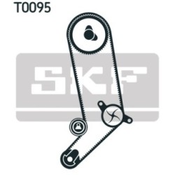 Water Pump & Timing Belt Kit SKF VKMC01253 for VW OE 046109119