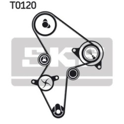 Water Pump & Timing Belt Kit SKF VKMC03121 for CITROEN MEGA
