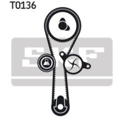 Water Pump & Timing Belt Kit SKF VKMC06010-2 for RENAULT TWINGO