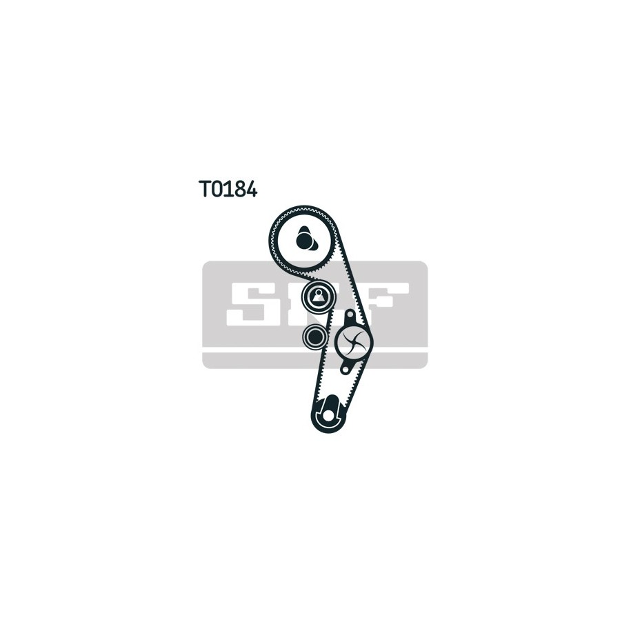Water Pump & Timing Belt Kit SKF VKMC01942 for AUDI FORD SEAT