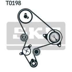 Water Pump & Timing Belt Kit SKF VKMC03266 for CITROEN PEUGEOT