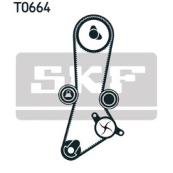 Water Pump & Timing Belt Kit SKF VKMC95660-3 for HYUNDAI INOKOM