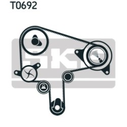 Water Pump & Timing Belt Kit SKF VKMC94920-1 for MAZDA 3 5 6