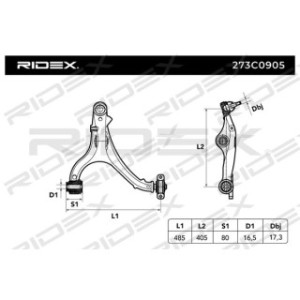 Control Trailing Arm - RIDEX 273C0905