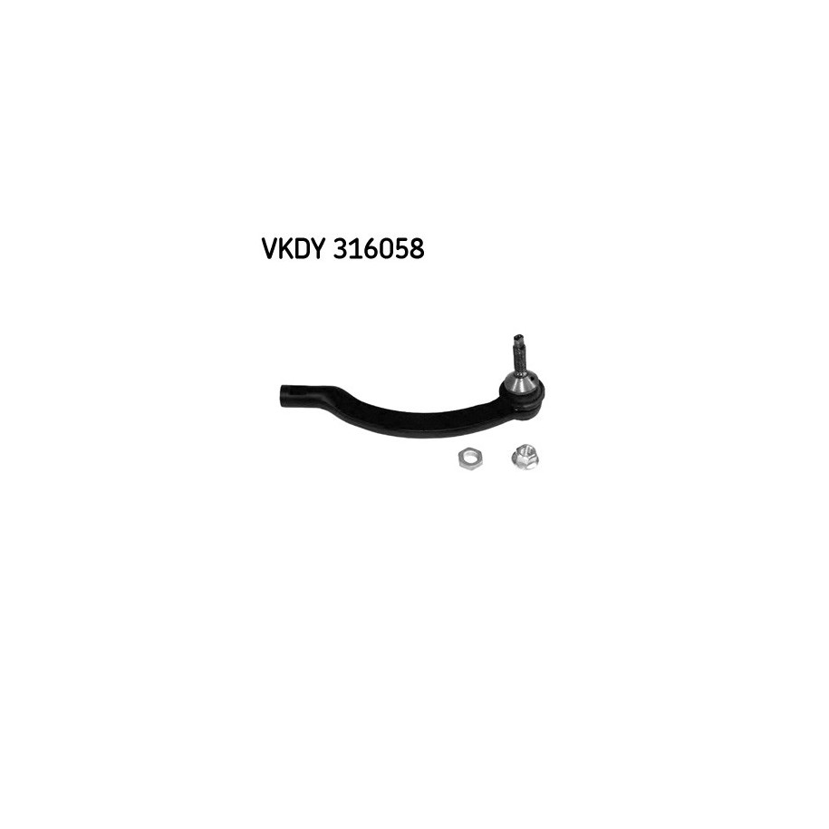 Tie Rod End SKF VKDY316058 for VOLVO S60 S80 V70