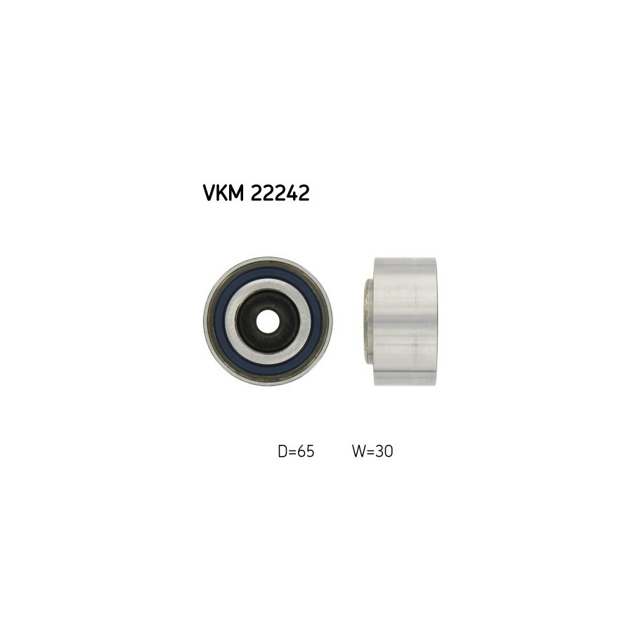 Timing Belt Deflection Guide Pulley SKF VKM22242 for FIAT LANCIA