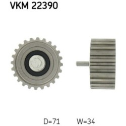 Timing Belt Deflection Guide Pulley SKF VKM22390 for FIAT IVECO