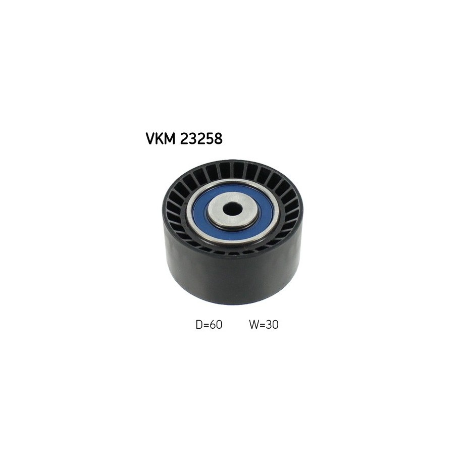 Timing Belt Deflection Guide Pulley SKF VKM23258 for CITROEN