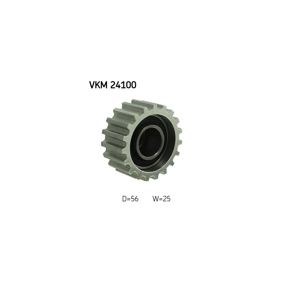 Timing Belt Deflection Guide Pulley SKF VKM24100 for FORD MAZDA