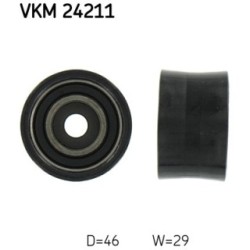 Timing Belt Deflection Guide Pulley SKF VKM24211 for FORD OE 6744307