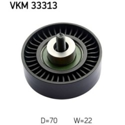 V-ribbed Belt Deflection guide Pulley SKF VKM33313 for CITROEN
