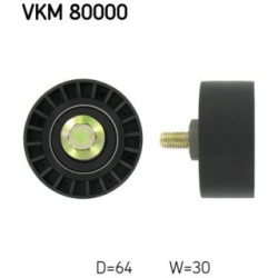 Timing Belt Deflection Guide Pulley SKF VKM80000 for CHEVROLET