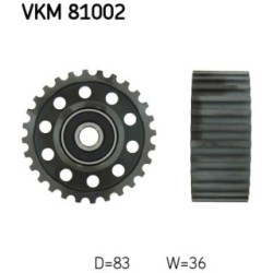 Timing Belt Deflection Guide Pulley SKF VKM81002 for TOYOTA VW