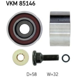 Timing Belt Deflection Guide Pulley SKF VKM85146 for HYUNDAI