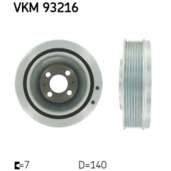 Crankshaft Belt Pulley SKF VKM93216 for FIAT IVECO DUCATO DAILY