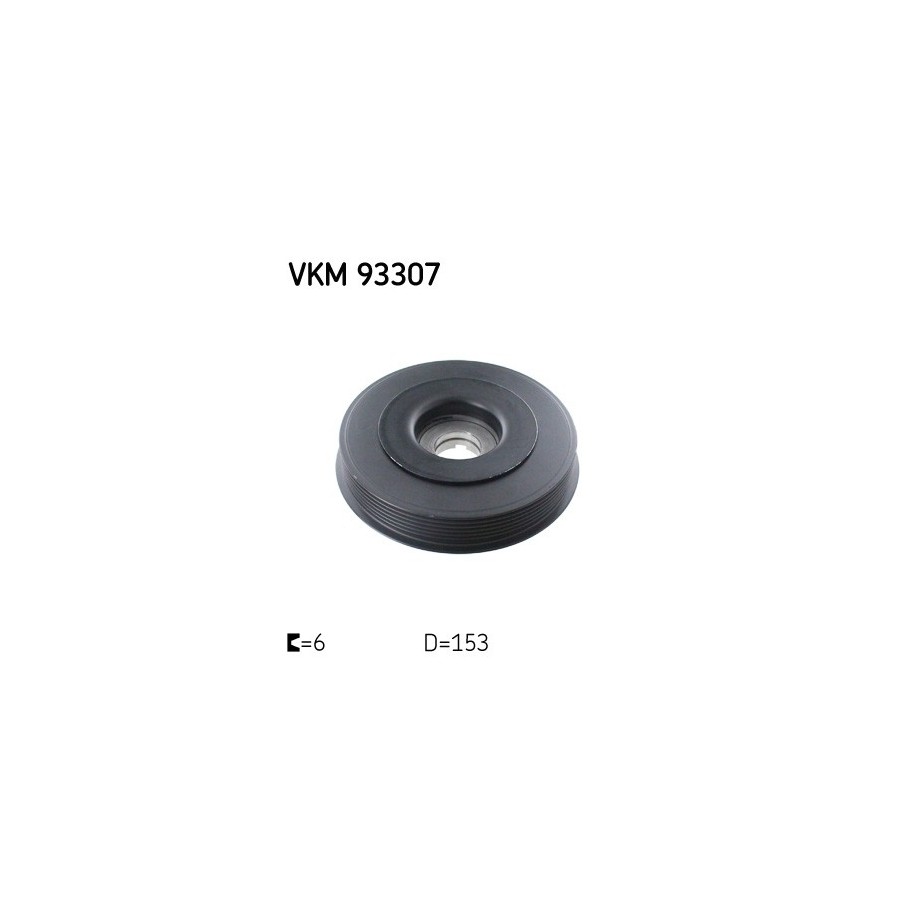 Crankshaft Belt Pulley SKF VKM93307 for CITROEN FORD MAZDA