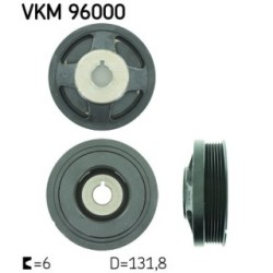 Crankshaft Belt Pulley SKF VKM96000 for CHEVROLET DAEWOO