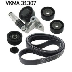 V-ribbed Belt Set SKF VKMA31307 for AUDI VW OE 059145201D