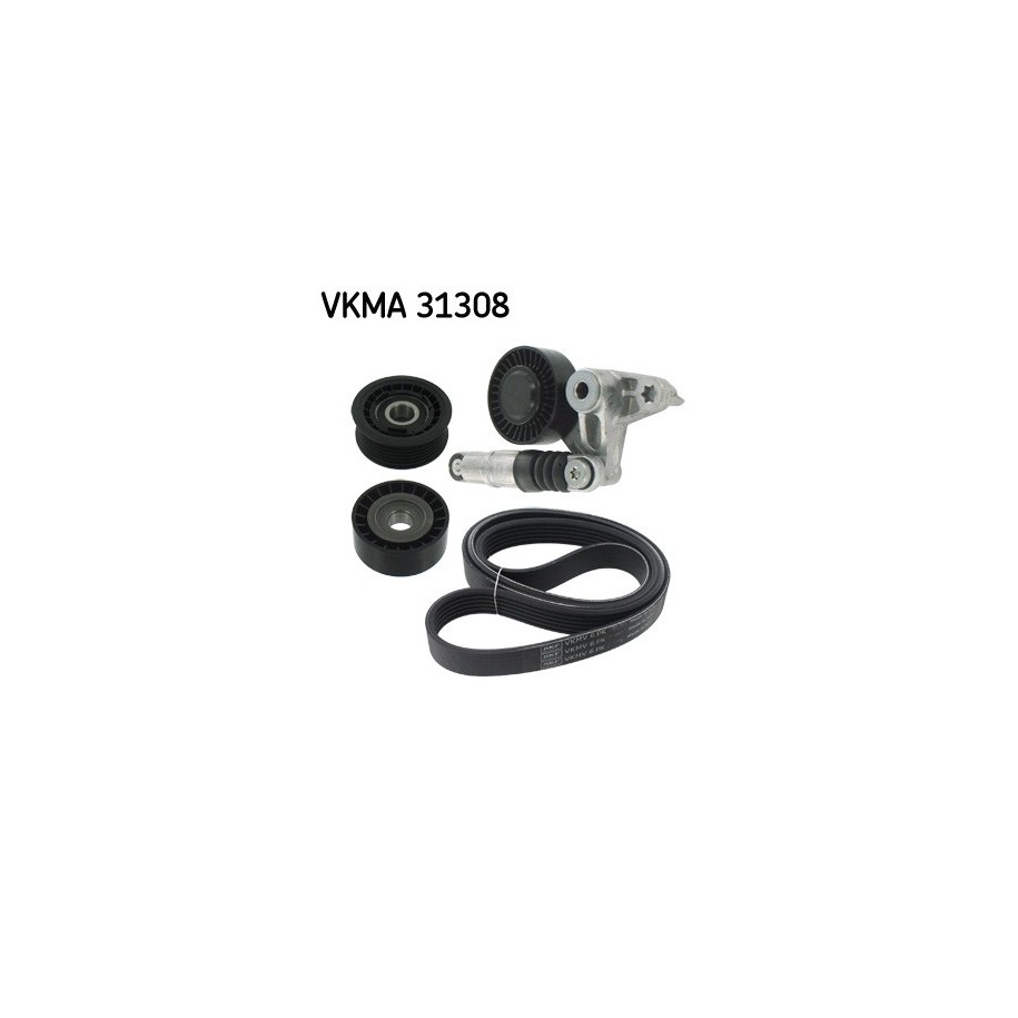 V-ribbed Belt Set SKF VKMA31308 for AUDI OE 059145201D