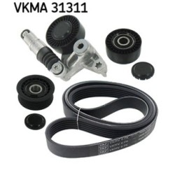 V-ribbed Belt Set SKF VKMA31311 for AUDI A4 A6 OE 059145201D