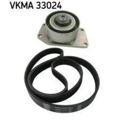 V-ribbed Belt Set SKF VKMA33024 for CITROEN PEUGEOT OE 1611282180