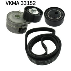 V-ribbed Belt Set SKF VKMA33152 for CITROEN FIAT PEUGEOT