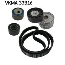 V-ribbed Belt Set SKF VKMA33316 for CITROEN FIAT PEUGEOT