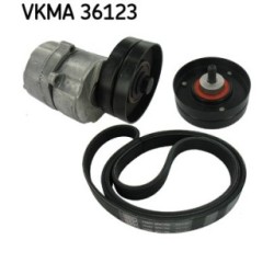 V-ribbed Belt Set SKF VKMA36123 for VOLVO S40 V40 OE 51855784