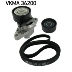 V-ribbed Belt Set SKF VKMA36200 for DACIA NISSAN RENAULT OE 5132507