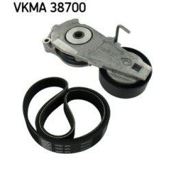 V-ribbed Belt Set SKF VKMA38700 for MINI MINI OE 128069