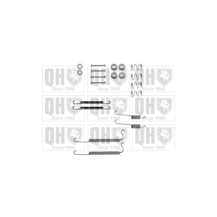 Brake Shoe Accessory Kit BFK250 for VAUXHALL