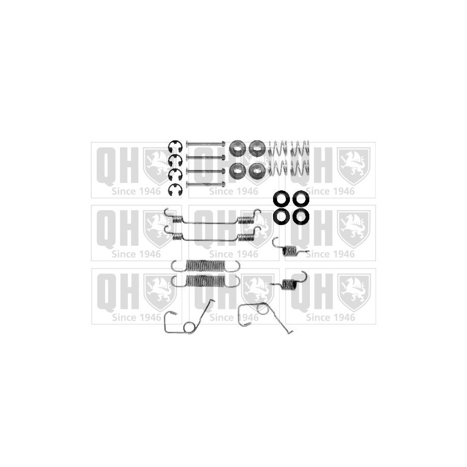 Brake Shoe Accessory Kit BFK287 for FORD TRANSIT