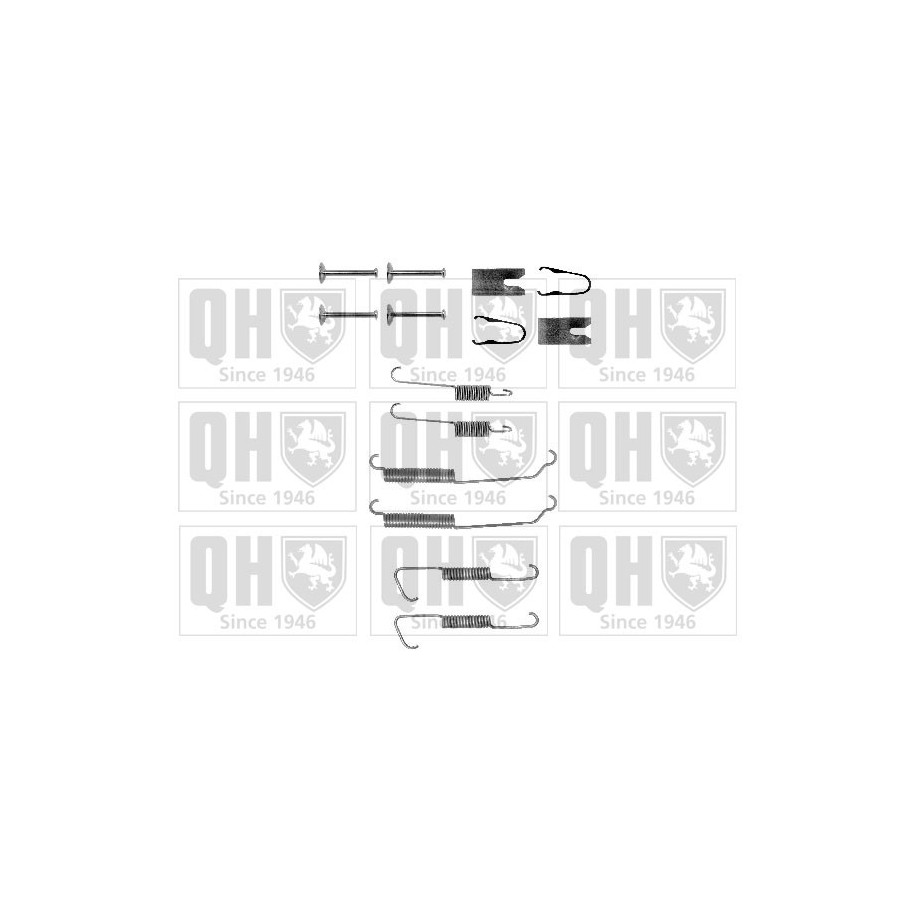 Brake Shoe Accessory Kit BFK416 for MERCEDES A-CLASS