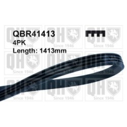 V Ribbed Belt QBR41413 for NISSAN 300ZX