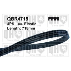 V Ribbed Belt QBR4718 for DACIA DAIHATSU NISSAN