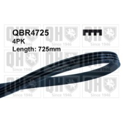 V Ribbed Belt QBR4725 for NISSAN SUBARU TOYOTA