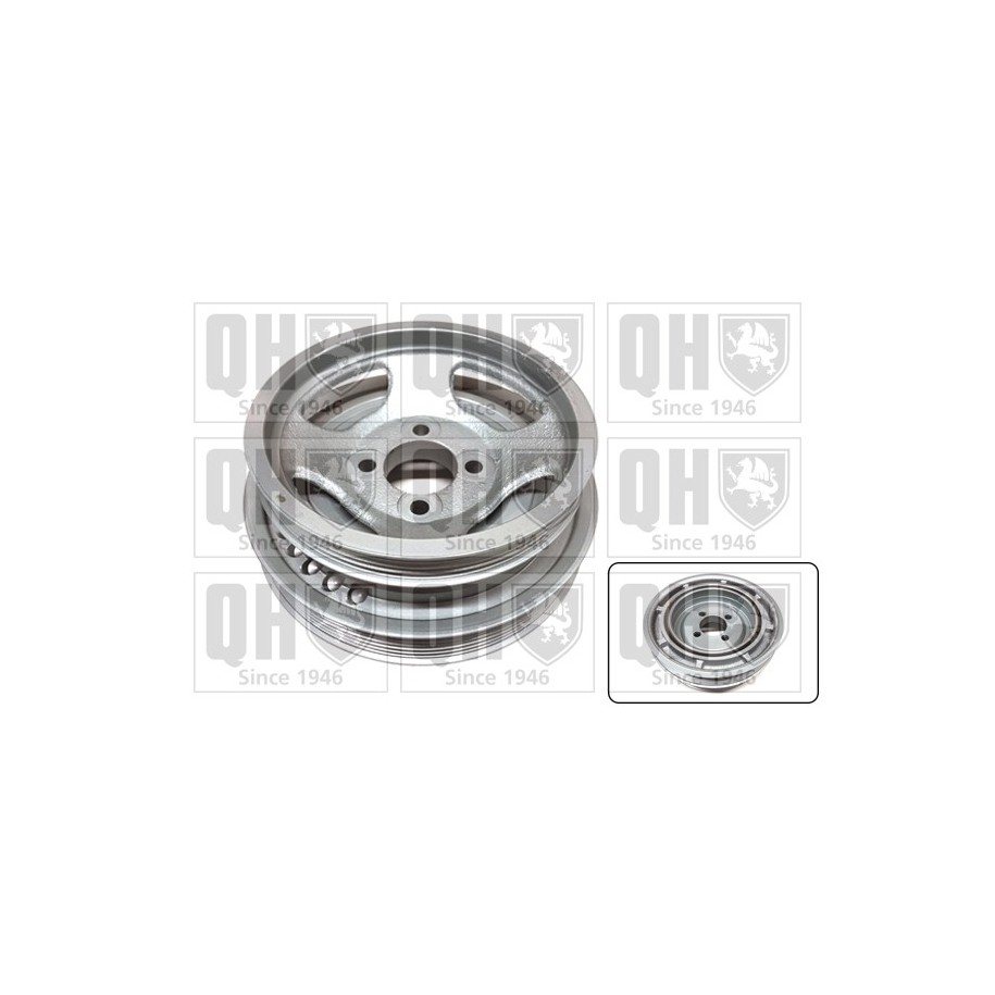 Crankshaft Belt Pulley QCD90 for FIAT OE 55182506