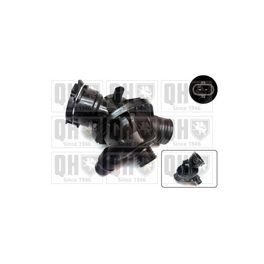 Coolant Thermostat QTH999K for BMW OE 11532394968